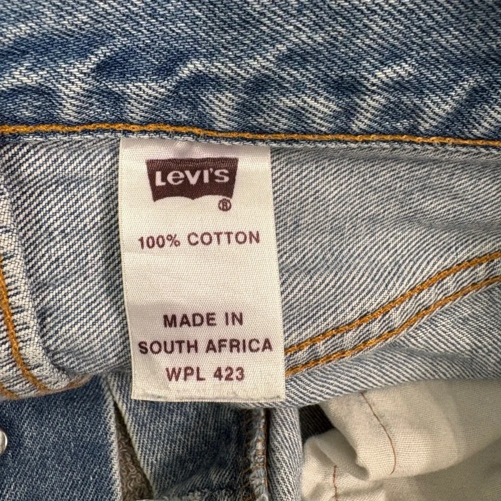 Levi's Jeans Mens 35x31 Blue 501 XX Straight Leg Button Fly Vintage Denim $65